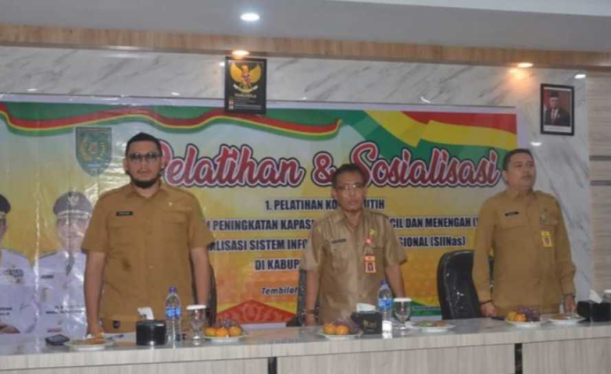 Disdagtri Inhil Gelar Pelatihan Kopra Putih