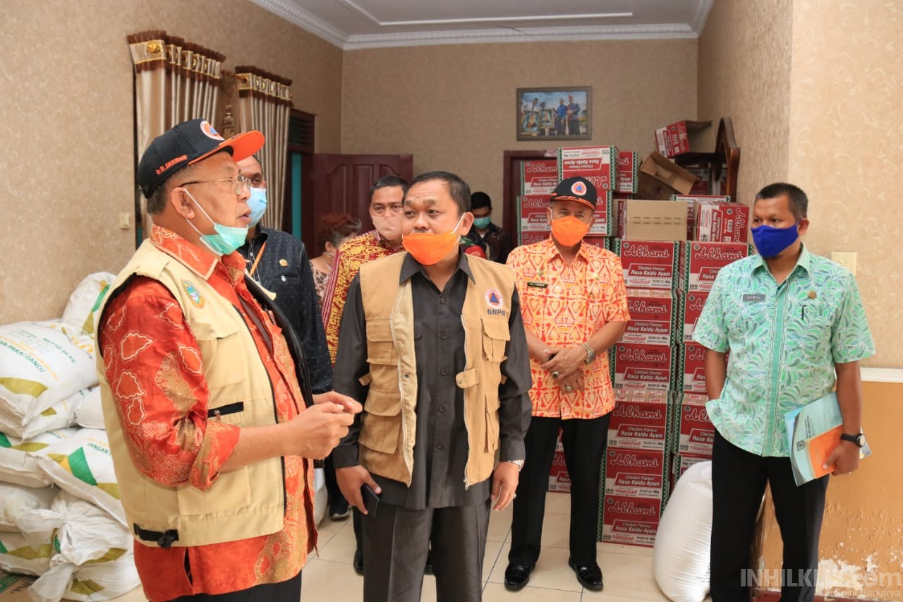 LO BNPB Pusat Kunjungi Posko Gugus Tugas Kabupaten Sergai