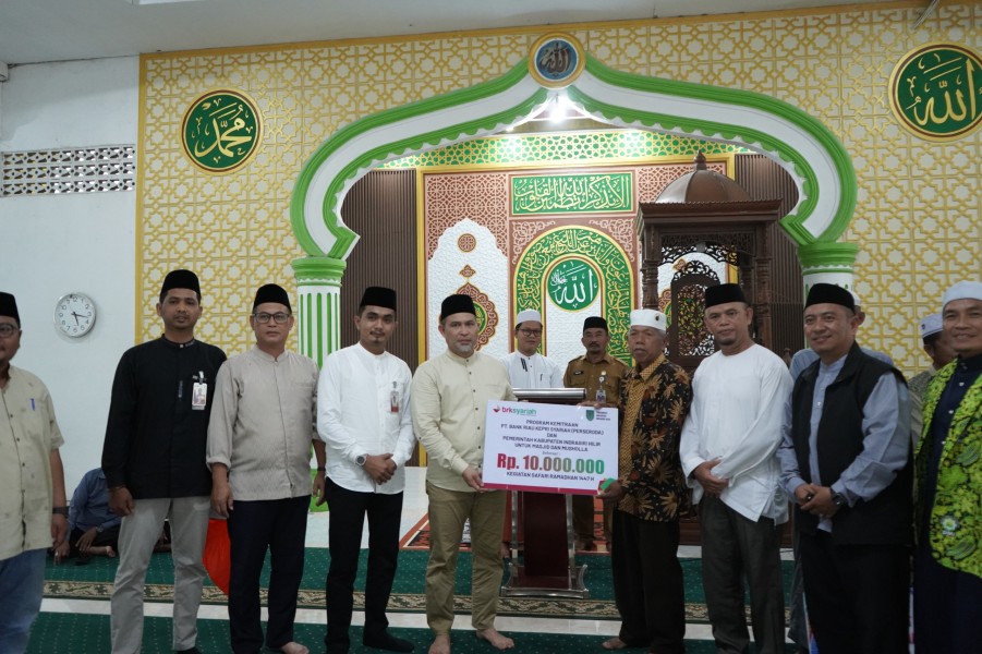 Bupati Inhil Safari Ramadhan 1447 H/2026 M di Sungai Batang