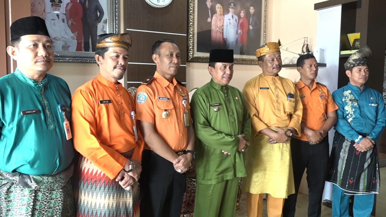 Bupati Inhil Lakukan Koordinasi Rencana Pembangunan Gedung Pos SAR Tembilahan
