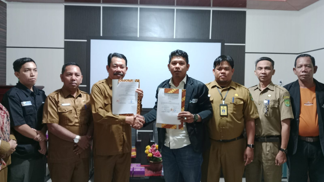 Bantu Informasikan Dunia Pendidikan, JMSI Inhil Lakukan MoU Bersama Disdik
