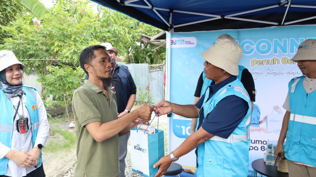 Grebek Cluster Iconnet di Pekanbaru Bareng Komut PLN Icon Plus