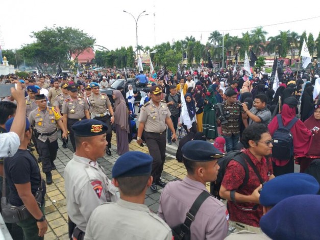 Kapolda Riau Sampaikan Hal ini Dihadapan Massa Aksi Bela Islam II
