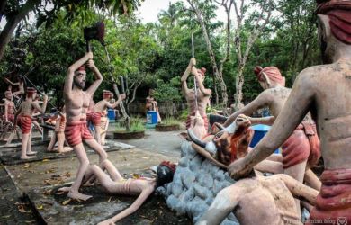 Mengerikannya Taman ‘Replika Neraka’ yang Ada di Thailand