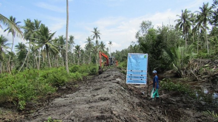 Pemkab Inhil Akan Kucurkan Dana APBD Untuk Pembangunan Tanggul Mekanik