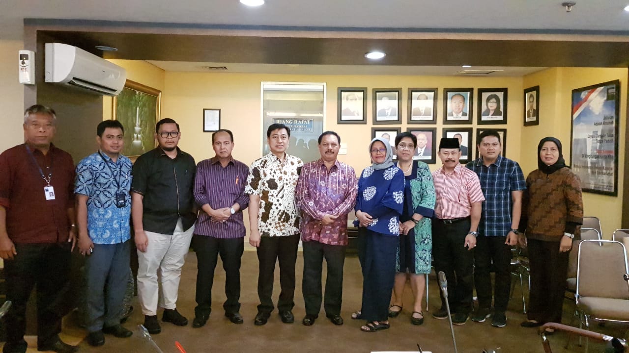 Bahas Solusi Harga Kelapa, Sekda Inhil Sambangi Ditjen Daglu Kemendag RI