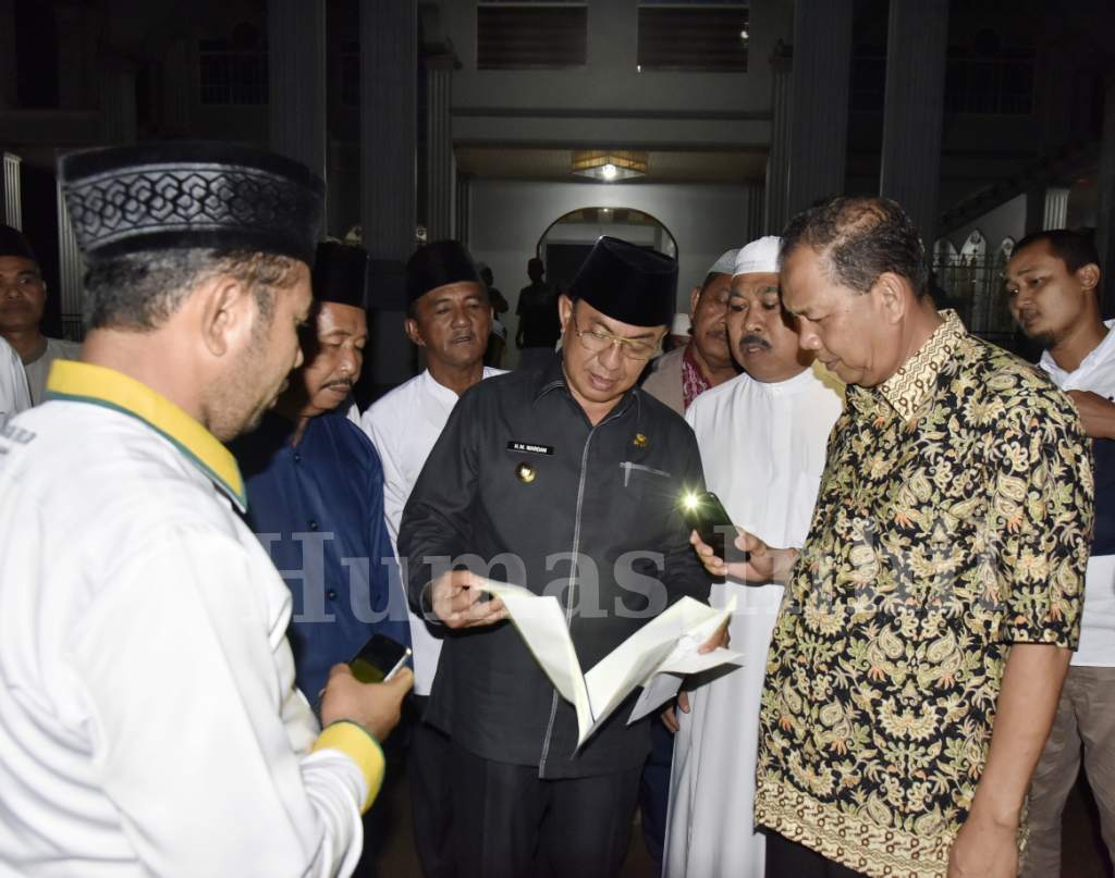 HM Wardan Sampaikan Informasi Pembangunan Kepada Masyarakat