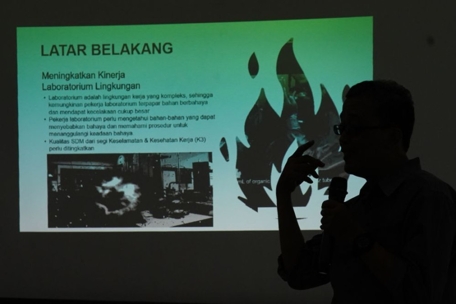 UPT Laboratorium Lingkungan DLHK Riau Tingkatkan Kapasitas SDM
