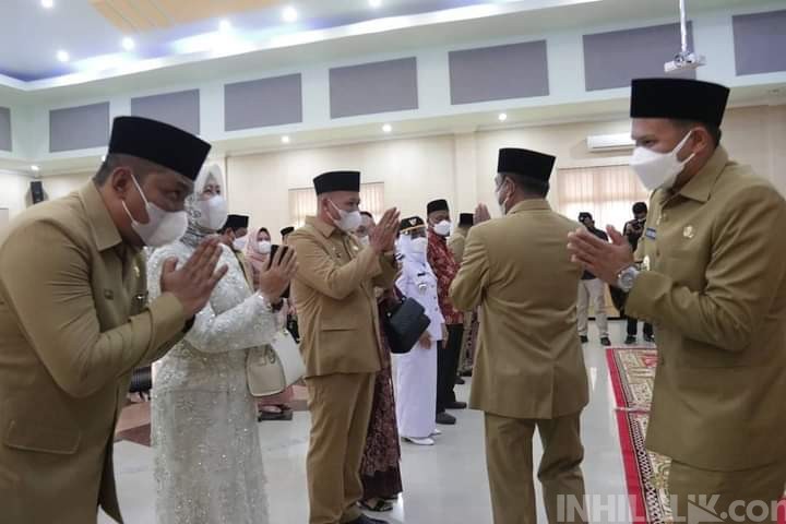 DILANTIK,! Suwanto Kadis Pendidikan, Sofian Suri Kadis Perkim, Dedy Kadis Pertanian dan Arianto Kadis Sosial Sergai