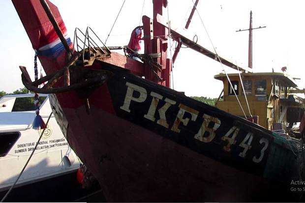Empat Warga Thailand Diamankan Karena Mencuri Ikan di Selat Malaka