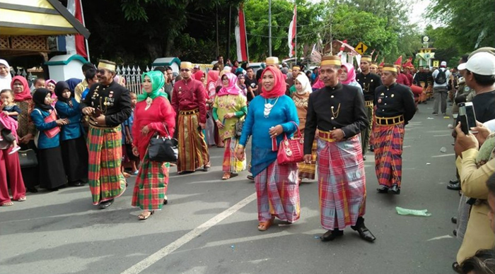 Karnaval Seni Budaya Dilepas Bupati Sehari Jelang Puncak Hari Jadi Selayar ke 412