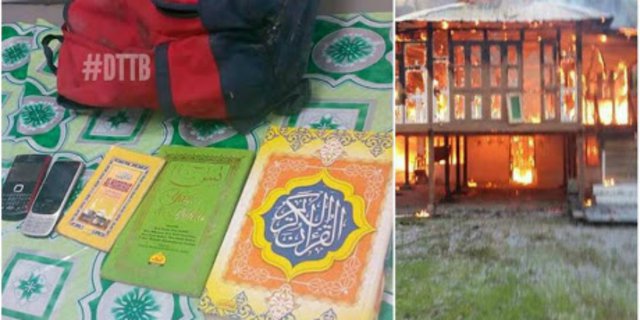 Demi Selamatkan Alquran, Pria Ini Rela Tembus Masuk ke Kobaran Api