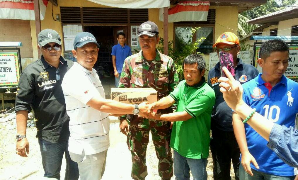 KDDI Salurkan Bantuan Sembako Untuk Korban Banjir Mumpa