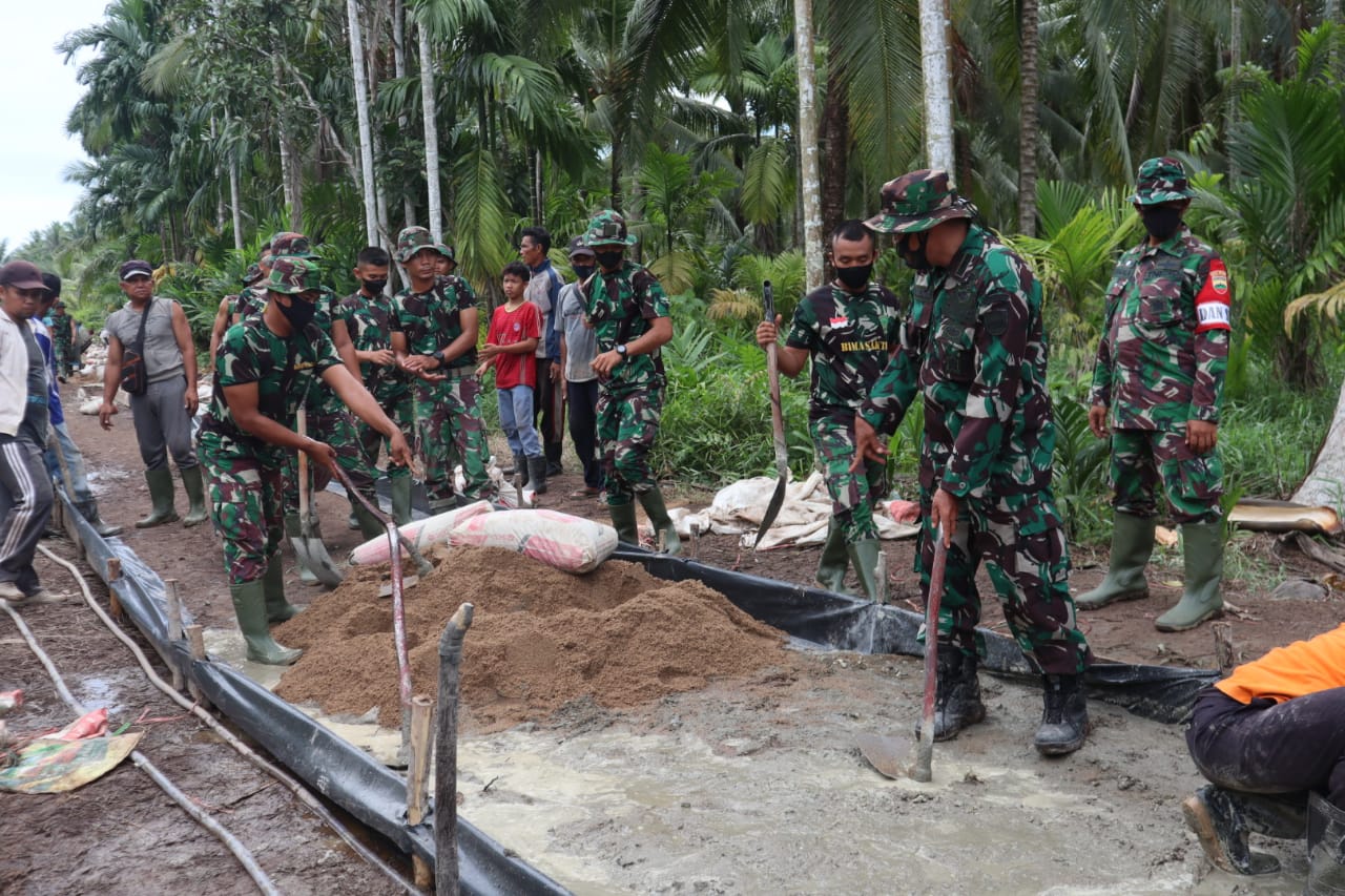Kades Teluk Bunian: Terima Kasih TNI