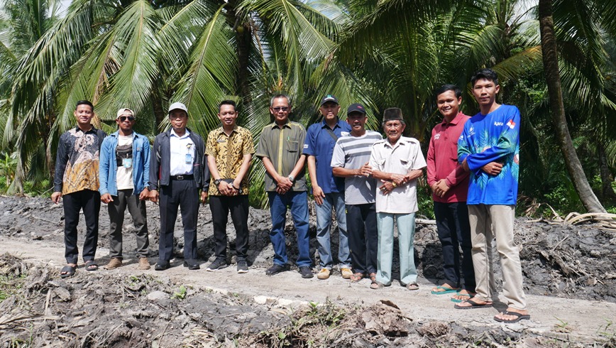Sambu Group Bangun 7 KM Tanggul dan Normalisasi 3,5 KM Sungai di Desa Penjuru