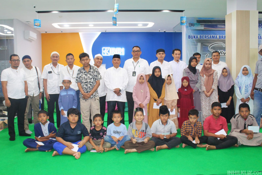 Gelar Buka Puasa Bersama, BRI Kisaran Santuni Anak Yatim dan Kaum Dhuafa