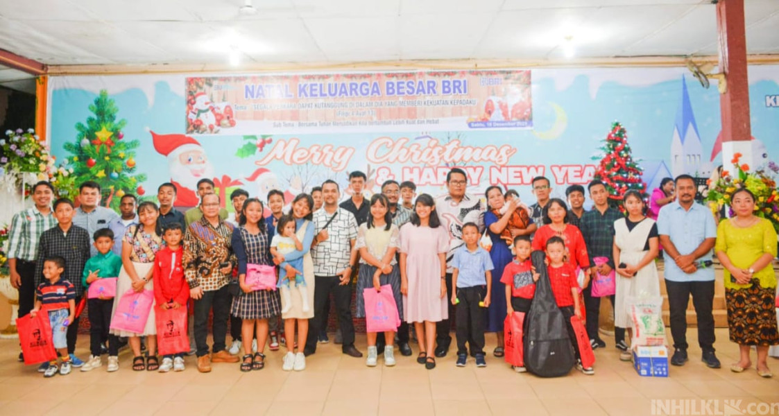 Berbagi Kasih Natal, BRI Kisaran Serahkan Bantuan Kepada Rumah Kasih Gunung Sion Kanaan