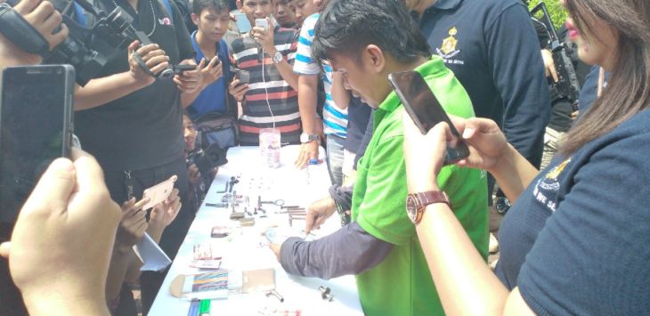 WIH! Bikin Pil Ekstasi dari Obat Warung dan Pewarna Spidol, Ya Tetap Ditangkap Dong!