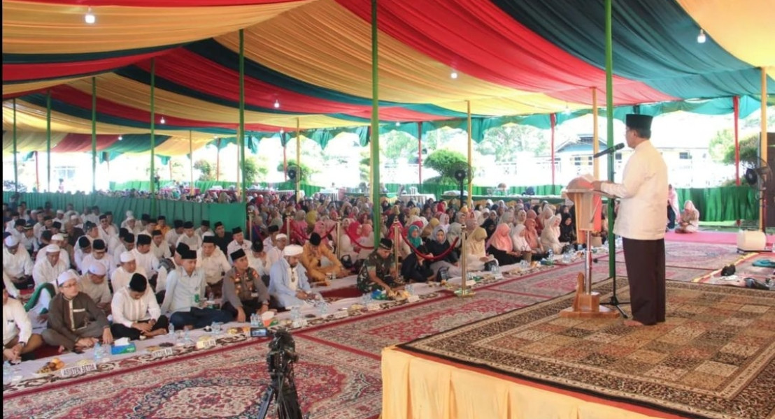 Wujud Kecintaan Kepada Rasullulah, Bupati Inhil Gelar Peringatan Maulid Nabi 1445 H
