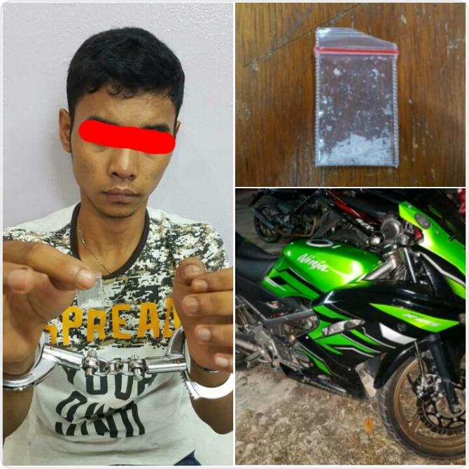 Miliki Shabu, Seorang Pemuda Pengangguran Diamankan Tim Opsnal Polsek Mandau