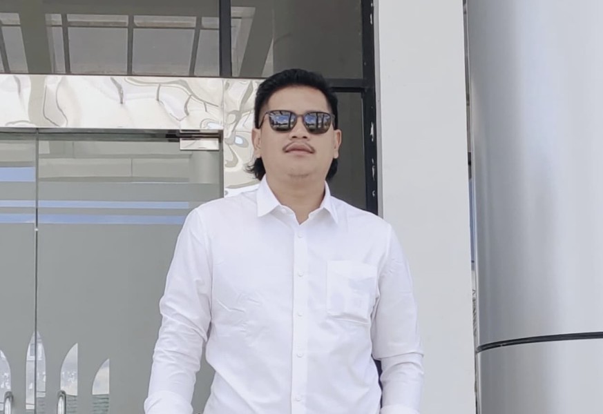 Kades dan Bhabinkamtibmas Tanjung Simpang Imbau Masyarakat Jangan Membakar Lahan