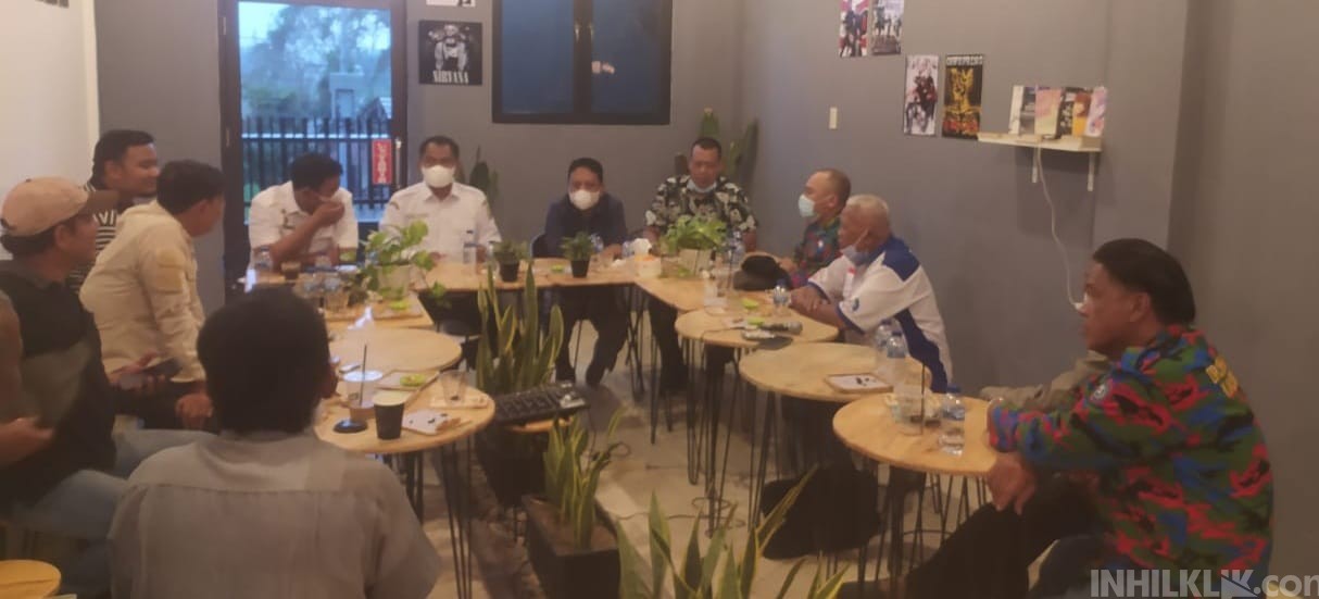 Bupati dan Wabup 'Ngopi Bareng' dengan Gabungan Serikat Buruh Sergai 