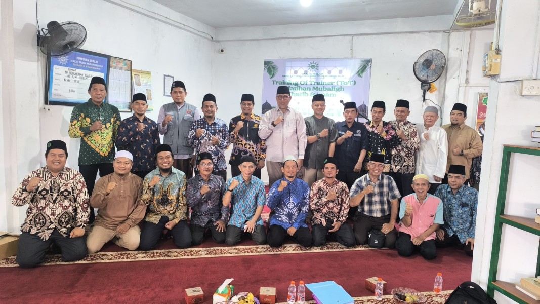 Sekda Wakili Bupati Inhil Hadiri Pelatihan ToT Mubaligh, Imam, dan Khatib Muhammadiyah Se-Inhil