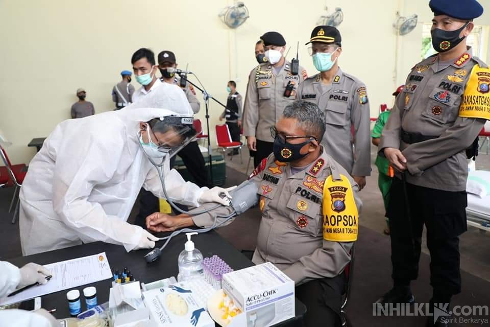 Jajaran Polda Sumut Gelar Aksi Donor Darah