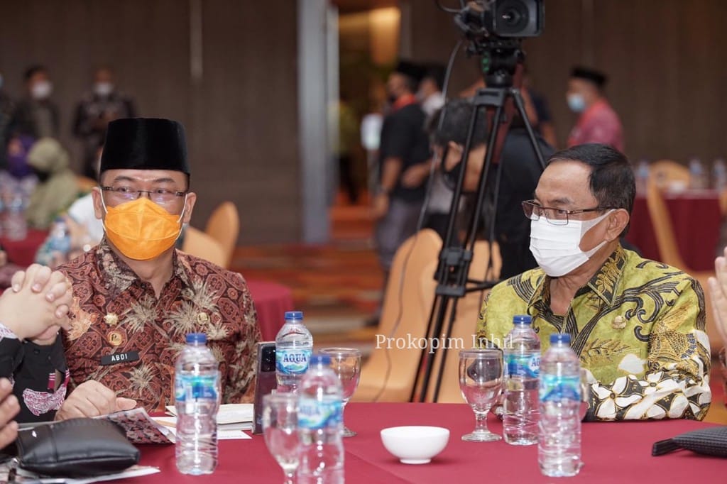 Bupati Inhil Hadiri Rakoorwasda Provinsi Riau Tahun 2020