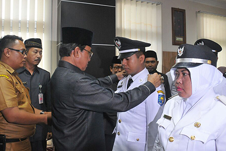 Ini Daftar 37 Lurah yang Baru Dilantik Bupati Inhil