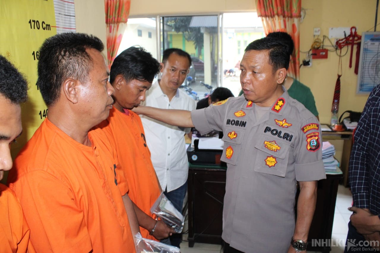 Satu Malam, Polres Sergai Tangkap 4 Bandar Sabu, Salahsatu Diantaranya Ditembak