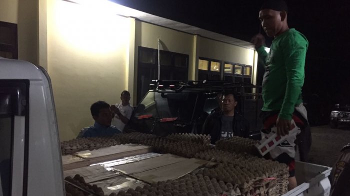 Polres Inhu Berhasil Mengamankan 550 Slop Rokok Ilegal Asal Inhil