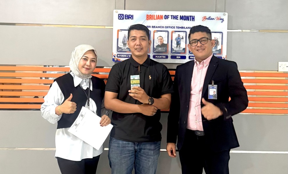 Pemenang Program GERAK (Gerakkan Transfer Antar Rekening) di Agen BRILink
