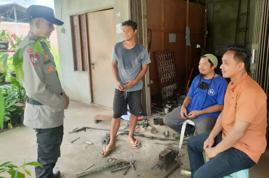 Bhabinkamtibmas Polsek GAS Laksanakan Cooling System di Teluk Tuasan
