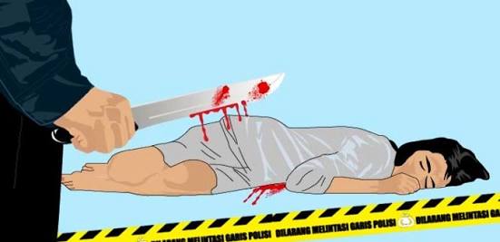 Tolak Rujuk, Janda Cantik ini Tewas Ditikam Badik Mantan Suami
