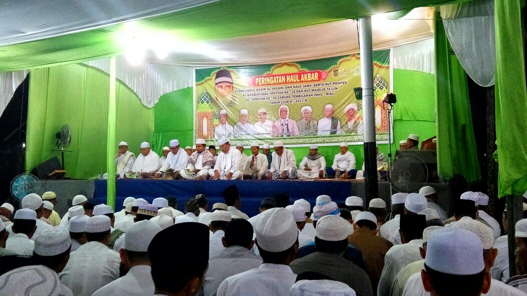 Haul Akbar di Inhil Dihadiri Ribuan Jamaah