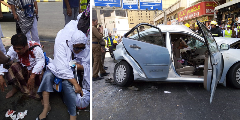 Bus JCH Indonesia Tabrakan di Kota Mekkah, Terdengar Kabar ada Jamaah Asal Riau