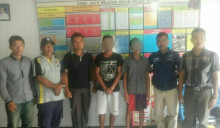 Warga Gaung Diamankan Polisi Karena Curi 17 Sak Pupuk PT GIN