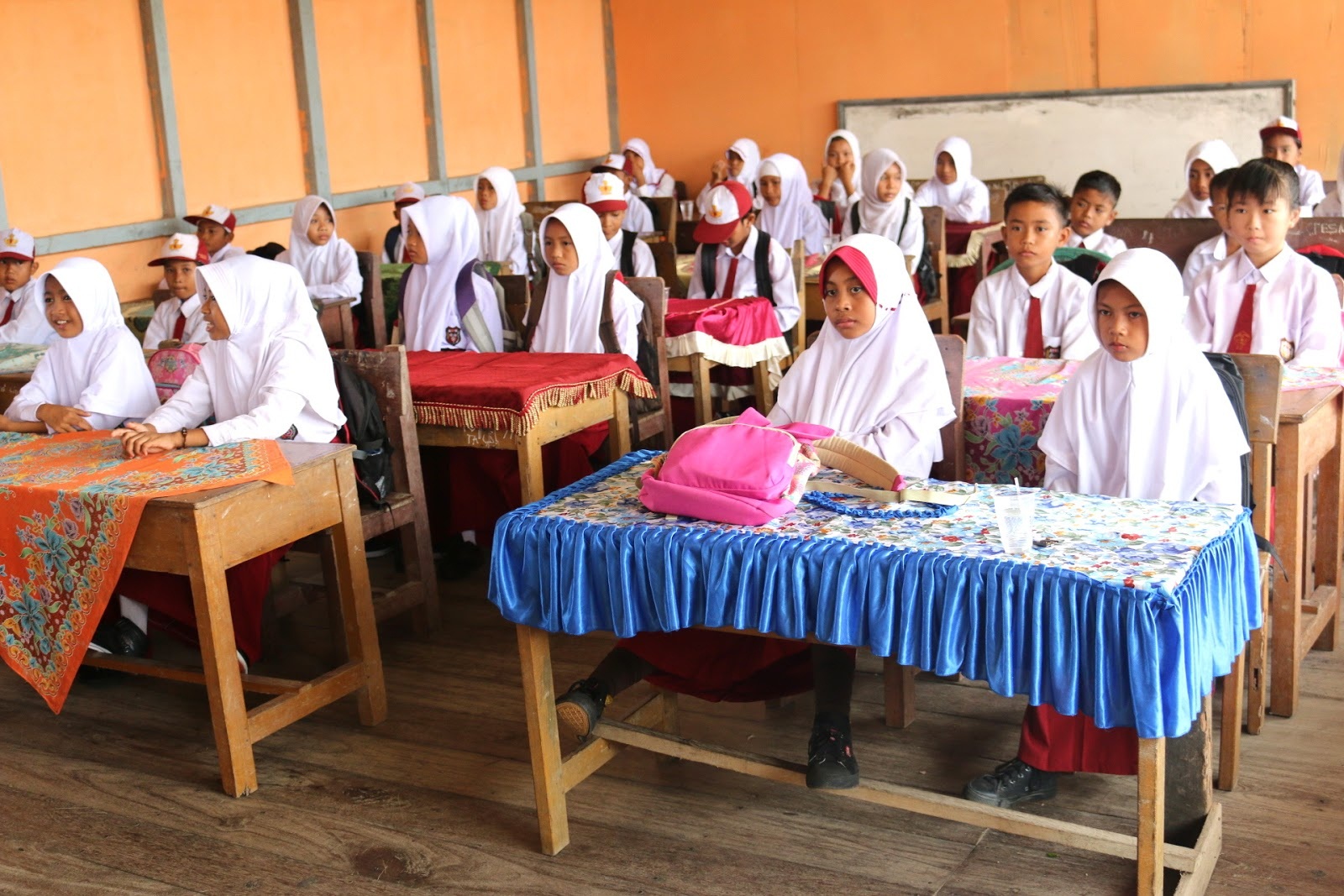 Olimpiade Sains Nasional Tingkat SD se Kecamatan Kuindra digelar di SDN 003 Tanjung Lajau
