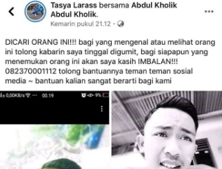 Adeknya Diperkosa, Seorang Kakak Gelar Sayembara Cari Pria Terduga Pelaku