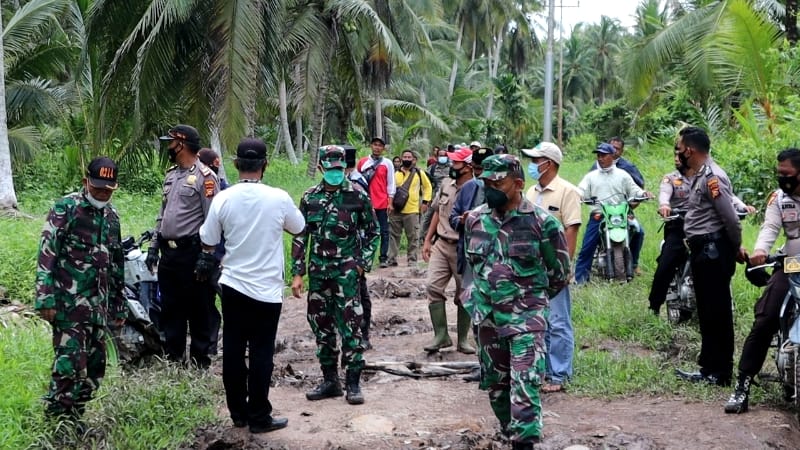 Ini 2 Desa di Kecamatan Pelangiran Tempat Pelaksanaan TMMD 2021
