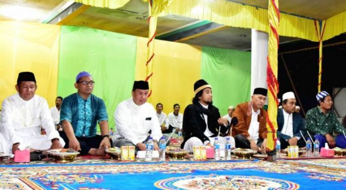 Wabup Inhil Hadiri Haul Syekh Abdul Qadir Al-Jailani di Kecamatan Kateman