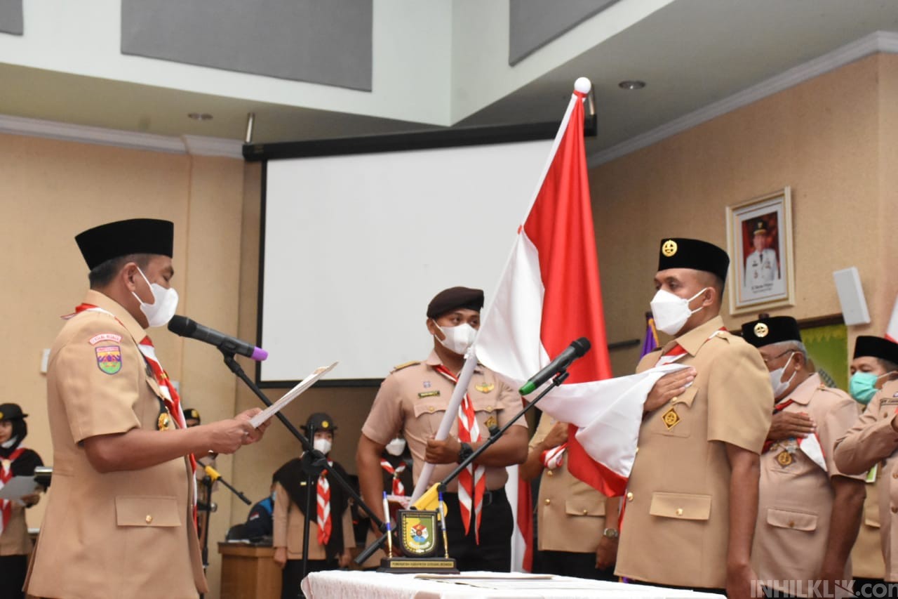 Bupati Darma Wijaya Dilantik Jadi Ketua Majelis Pembimbing Cabang Gerakan Pramuka Sergai