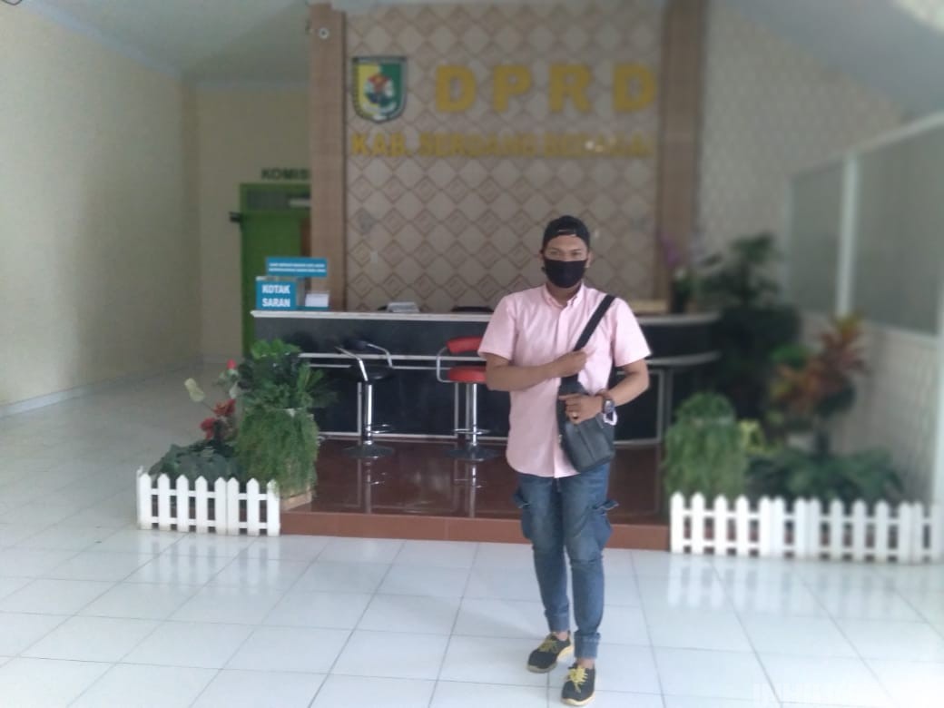 Sampaikan Aspirasi, Mak Amara Enjoy Temui Ketua DPRD Sergai