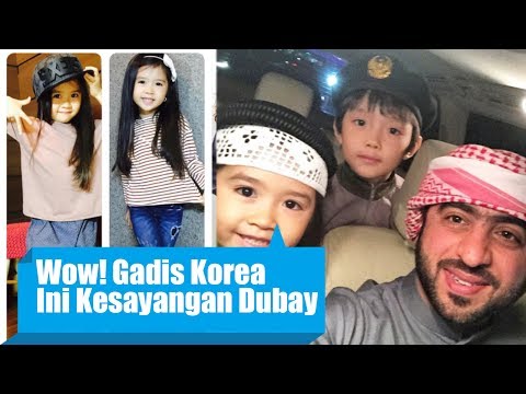 Gadis Cilik Korea Ini Jadi Kesayangan Bangsawan Dubai