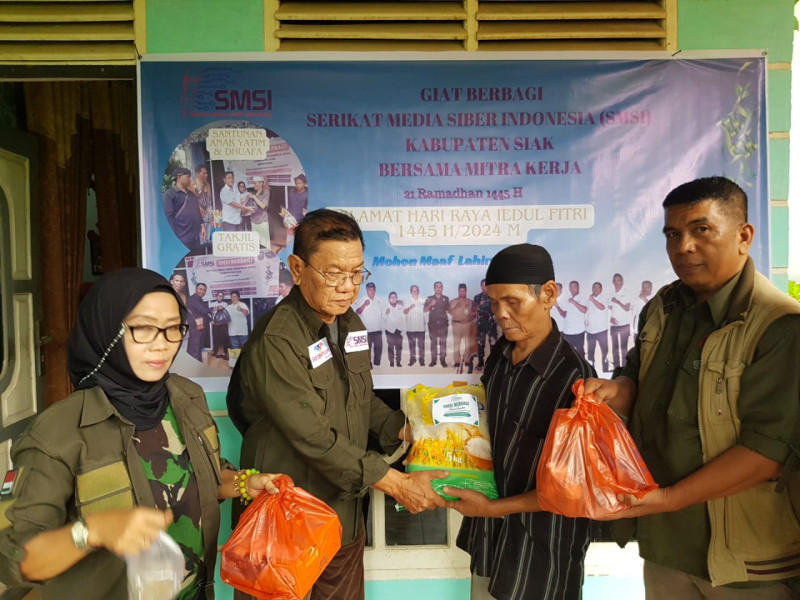 SMSI Siak Santuni Dhuafa & Anak Yatim