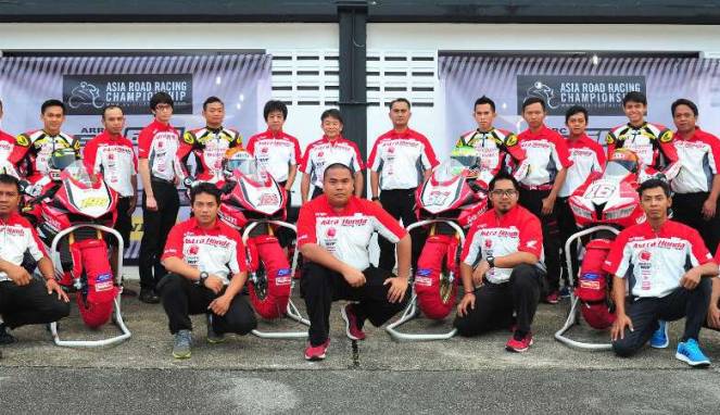 Tim Balap Indonesia Juarai Asia Road Racing Championship