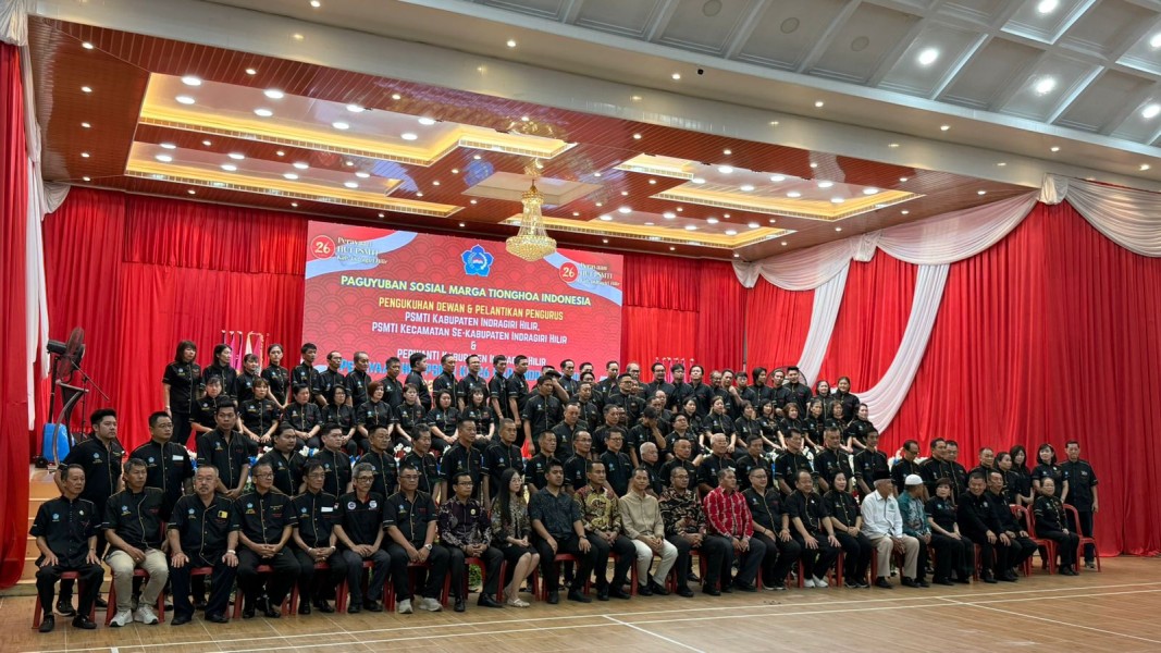 Pengurus PSMTI Inhil Periode 2025–2029 Resmi Dilantik, Martinus Felix Handoyo Nahkodai Organisasi