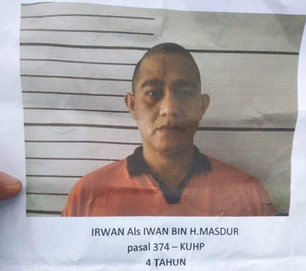 Kalapas Tembilahan Sebut Seorang Napi Kabur karena Kelalaian Petugas Saat Besuk