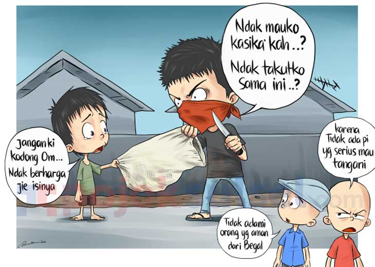 165 Kriminal Anak di Palembang Mengaku Bangga Jadi Begal